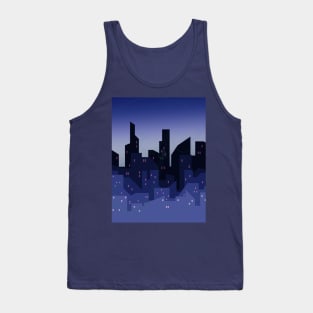 Cityscape dawn Tank Top